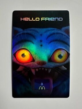 McDonald’s X derpy iridescent card